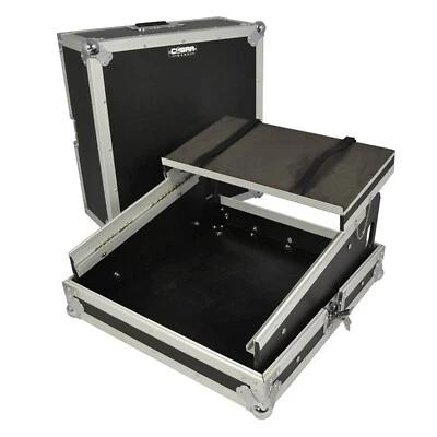 StageCore FC171 Cobra 10U Mixer Flight Case with Sliding Laptop Shelf