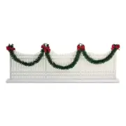 Byers' Choice Decorated White Picket Fence (623)
