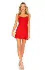 House Of Harlow 1960 Revolve Ira Mini Dress Crimson Red (Size Small)