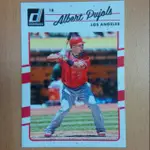 2017 DONRUSS-洛杉磯天使隊生化人 ALBERT PUJOLS 球員卡