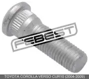 Wheel Bolt / Lug Nut For Toyota Corolla Verso Cur10 (2004-2009)