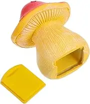 Mushroom Key Hider Box Realistic Outdoor Decor for Home Garden Discreet Key Storage Decorative Statue for Indoor Outdoor Use Stylish and Functional Design