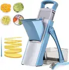 Mandoline Slicer Julienne Cutter Vegetable Chopper Safe with 4 Modes Adjustable