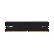 Crucial Pro 16Gb 1X16Gb Ddr5 Udimm 5600Mhz Cl46 Black Heat Spreader