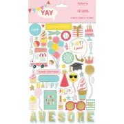 My Minds Eye - Yay Stickers 6/Sheets*