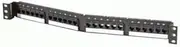 Ortronics TechChoice Cat6 Angled 24-Port 1U Universal Patch Panel OR-SPA6U24