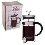 NEW CASABARISTA COFFEE PLUNGER WITH SCOOP 3 CUP 350ml Press Espresso Tea