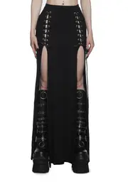 [Widow] Glitch In The Matrix Maxi Skirt