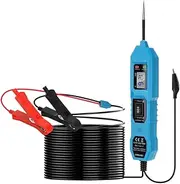 xinyee Automotive Power Circuit Probe Tester 3.5V-36V Car Electrical System Diagnostic Tool Component Activation Diode/Voltage/Polarity/Continuity/Ground Detection with LCD Digital Display LED Light