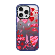 iPhone 16 Pro Impact Case MagSafe Compatible LOVERS BY AF.ILLUSTRATIONS