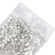 Nail Art Rhinestones Set Transparent Sparkling Crystal Flatback Rhinestones For