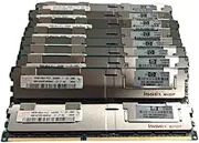 8PK HP 128GB (8 x 16GB) PC3-8500R ECC Reg Server RAM Memory 500207-071 (Renewed)