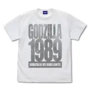 Godzilla 1989 T-shirt White TOHO Godzilla Store Collection Japan Monster Kaiju