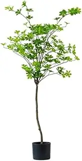 Artificial Trees Artificial Plant Tree Indoor Simulation Plant Fake Tree Green Plant Potted Plant Room Store Office Decoration Fashion Fake Tree (Size : 125CM)
