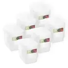 18pc Lemon & Lime Keep Fresh 300ml/11cm Food Container Takeaway Storage Clear