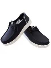 Hey Dude Wendy Espadrille Woven Black 10-224MS