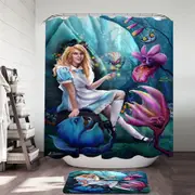 Fairy Tale Wonderland for Kids Shower Curtain