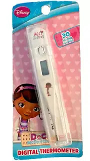 Doc Mcstuffins Digital Thermometer (Oral, Rectal, Underarm Use) New