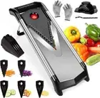 Professional Mandolin Slicer Vegetable Cutter Food Fruit Chopper Grate Tool AU