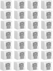 Garbage Bag Robot Vacuum Cleaner 28Pcs Compatible with Xiaomi Compatible with Roborock S7 MaxV Ultra Dust Bag Accessories S7 MaxV / S7 MaxV Plus