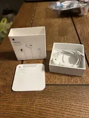 Original Apple iPhone EarPods 3.5mm White Headphones w/ Volume Control & Mic
