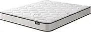 BEDRA BEDDING Bed Mattress 16CM - Medium Firm Mattress with Bonnell Spring System for Luxurious Rest Pressure Relief, Double Size, White