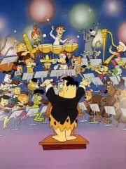 Hanna Barbera Orchestra of Stars lithograph art Flintstones Jetsons Scooby Yogi