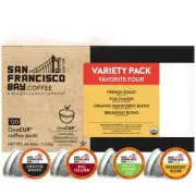 San Francisco Bay Compostable Coffee Pods - Original Variety Pack 120 Ct K Cu...