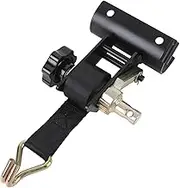 Ladder Rack Ratchet Straps, Carbon Steel Black Retractable Ratchet Tie Down Straps Roof Rack Heavy Duty Cargos Buckle Rack Lock Strap for Roof Pipe Woodworking Projects