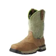 Ariat Mens Western Work Boots Composite Toe Waterproof Slip Resistant 11.5 D