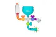 Nuby Wacky Waterworks Pipes Bath Toy - Baby Bathtub Toy with Interactive Features for Cognitive Development