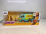 Jada Toys Die Cast 1:24 Mystery Machine with Shaggy and Scooby-Doo