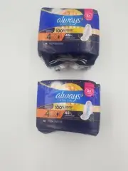 2 Pack Always Ultra Thin #4 Wing Pads 32 3X