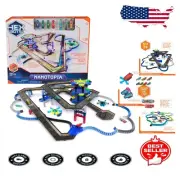 Interactive Nanotopia Playset: Build Your Own World with Mini Robot Toys