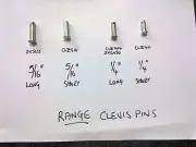 CLEVIS PIN austin a30 mga mgb midget sprite brake clutch a40 morris minor fixing