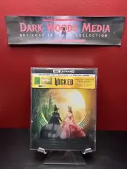 Wicked Limited Edition Steelbook (4K UHD+Blu-ray+Digital) Factory Sealed
