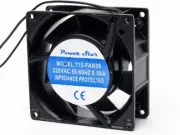 Power Star Fan Axial 220V 3.5" Inch 92x38mm Metal Case Casing 220 V 240V