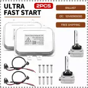 2pcs HID Headlight Xenon Ballast Igniter D1S Bulb For 2007-13 Cadillac Escalade (for: BMW)
