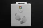 Google ••• Pixel Buds • A-Series • True Wireless Earbuds ••• Color Clearly White