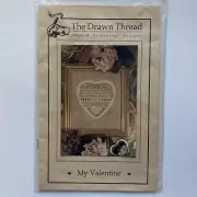 The Drawn Thread My Valentine Heart Design Counted Cross Stitch Leaflet Pattern