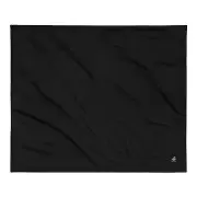 Embroidered Chickadee Premium sherpa blanket