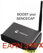 Boost Sensecap M1 Helium Miner earn 4-10times more HNT
