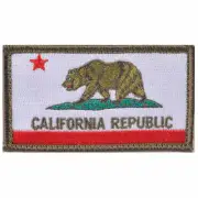 California State Flag Patch
