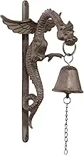 Design Toscano QH8206 Florentine Dragon Gothic Iron Doorbell, Bronze