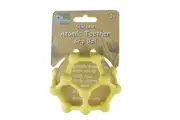 Koala Dream Silicone Atomic Teether Grip Ball - Yellow | BPA-Free, Sensory Toy,