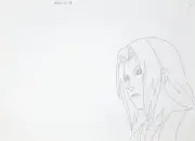 Naruto Animation Production Cel Drawing Douga: Tsunade - 3967