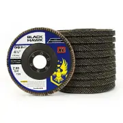 50 Pack 4.5" x 7/8" XL 80 Grit High Density Flap Discs Jumbo Grinding Wheels T29