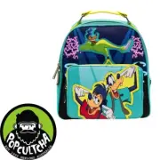 A Goofy Movie - Powerline 10” Faux Leather Mini Backpack "New"