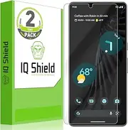 [IQShield] Screen Protector Compatible with Google Pixel 7a (2-Pack) Anti-Bubble Clear TPU Film