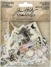 2 Pack Idea-Ology Ephemera Snippets 134/Pkg-Field Notes TH94049